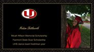 Madison Shuttleworth - Micah Wilson Memorial Scholarship - Fairmont State Soar Scholarship - UHS dance team freshman year