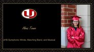 Alexis Turner - UHS Symphonic Winds, Marching Band, and Musical