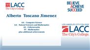 Alberto Toscano Jimenez - AA - Computer Science