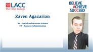 Zaven Agazarian - AA - Social and Behavior Science