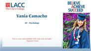 Vania Camacho - AT - Psychology