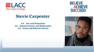 Stevie Carpenter - AA - Arts and Humanities