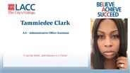 Tammiedee Clark - AA - Administrative Office Assistant