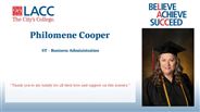Philomene Cooper - ST - Business Administration