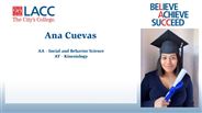 Ana Cuevas - AA - Social and Behavior Science