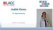 Judith Flores - AS - Registered Nursing