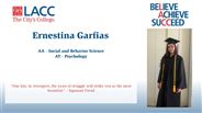 Ernestina Garfias - AA - Social and Behavior Science