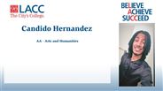 Candido Hernandez - AA - Arts and Humanities