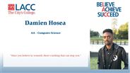 Damien Hosea - AA - Computer Science