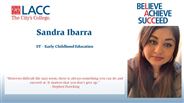 Sandra Ibarra - ST - Early Childhood Education