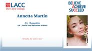 Annetta Martin - AA - Humanities