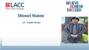 Dionel Mateo - AA - Graphic Design