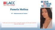 Pamela Molina - ST - Administration of Justice