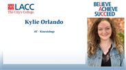 Kylie Orlando - AT - Kinesiology