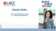 Emely Ortiz - AA - Social and Behavior Science