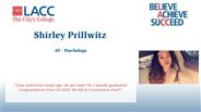 Shirley Prillwitz - AT - Psychology