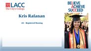 Kris Rafanan - AS - Registered Nursing