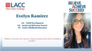 Evelyn Ramirez - AA - Child Development