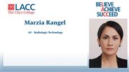 Marzia Rangel - AS - Radiologic Technology