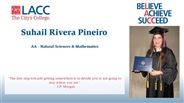 Suhail Rivera Pineiro - AA - Natural Sciences & Mathematics