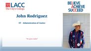 John Rodriguez - ST - Administration of Justice