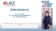 Nelli Sahakyan - AA - Accounting