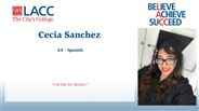 Cecia Sanchez - AA - Spanish