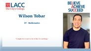 Wilson Tobar - ST - Mathematics