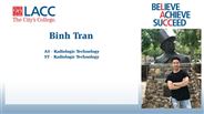 Binh Tran - AS - Radiologic Technology