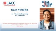 Ryan Virtucio - AA - Theater Academy Acting