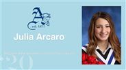 Julia Arcaro - Recipient of the Assumption School Council Award
