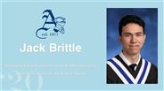 Jack Brittle - Recipient of The Reverend James R. Mihm Memorial - Scholarship Award &  the English Award