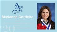 Marianne Cordeiro - Recipient of The Assumption Catholic Secondary School Award of Merit  - Recipient of the Donnell Insurance Brokers ( Coats for Kids)