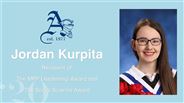 Jordan Kurpita - Recipient of the MPP Leadership Award and the Social Science Award