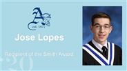 Jose Lopes - Recipient of the Smith Award