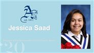 Jessica Saad - Recipient of the Asssumption School Council Award