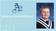 Andrew Vermeltfoort - Recipient of the Paul Hansell Memorial Award - St.Patrick's Parish CWL Award  - Lieutenant Governor's Community Volunteer Award
