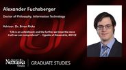 Alexander Fuchsberger - Doctor of Philosophy - Information Technology 