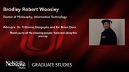 Bradley Robert Woosley - Doctor of Philosophy - Information Technology 