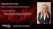 Amanda Ann Ault - Doctor of Education - Educational Administration 