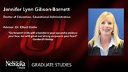 Jennifer Lynn Gibson-Barnett - Doctor of Education - Educational Administration 