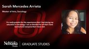 Sarah Mercedes Arrieta - Master of Arts - Sociology 