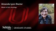 Amanda Lynn Docter - Master of Arts - Sociology 