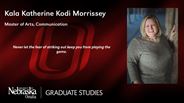 Kala Katherine Kodi Morrissey - Master of Arts - Communication 