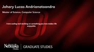 Johary Lucas Andrianatoandro - Master of Science - Computer Science 