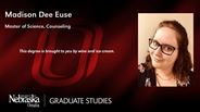 Madison Dee Euse - Master of Science - Counseling 