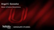 Angel E. Gonzalez - Master of Science - Biomechanics 