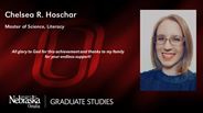 Chelsea R. Hoschar - Master of Science - Literacy 