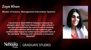 Zoya Khan - Master of Science - Management Information Systems 