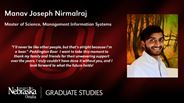 Manav Joseph Nirmalraj - Master of Science - Management Information Systems 